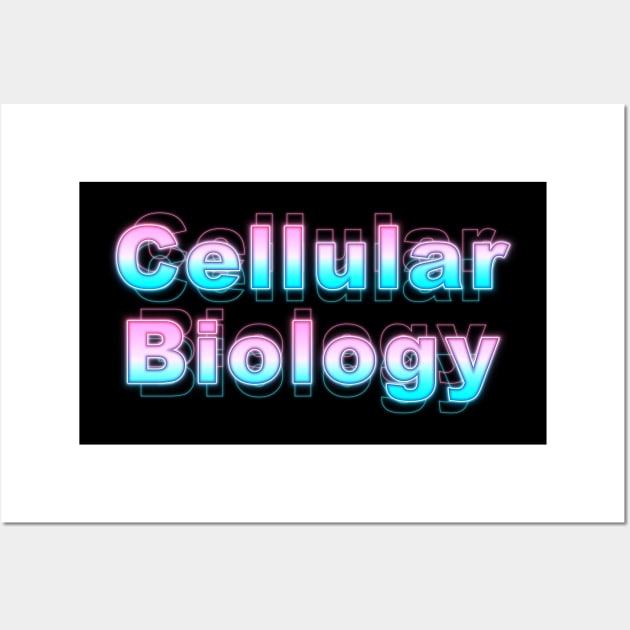 Cellular Biology Wall Art by Sanzida Design